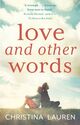 Omslagsbilde:Love and other words
