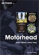 Cover photo:Motörhead : every album, every song