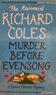 Omslagsbilde:Murder before evensong : a canon Clement mystery