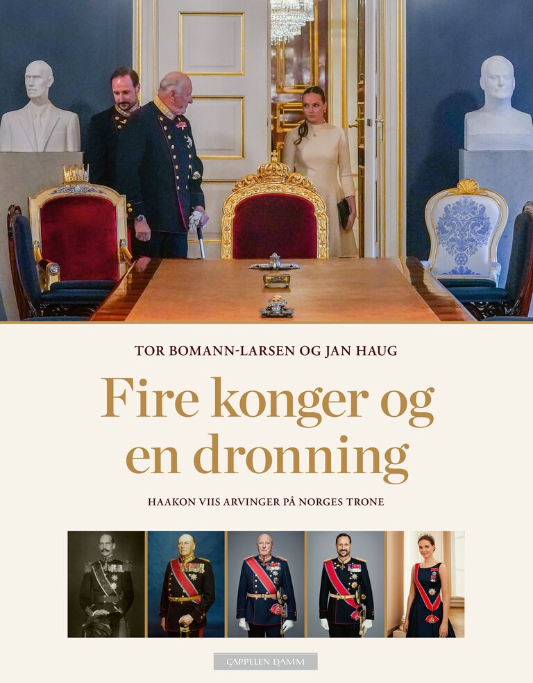 Fire konger og en dronning : Haakon VIIs arvinger på Norges trone