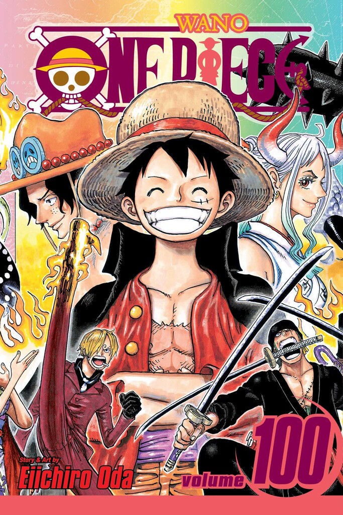 One piece. Volume 100. Color of the supreme king