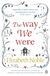 Omslagsbilde:The way we were