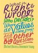 Omslagsbilde:What is right and wrong? Who decides? Where do values come from? And other big questions