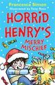 Omslagsbilde:Horrid Henry's merry mischief