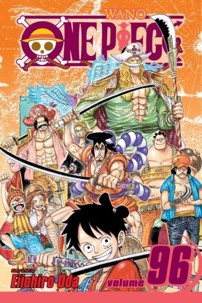 One piece. vol. 96. I am Oden, and I was born to boil