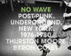 Cover photo:No wave : post-punk, underground, New York