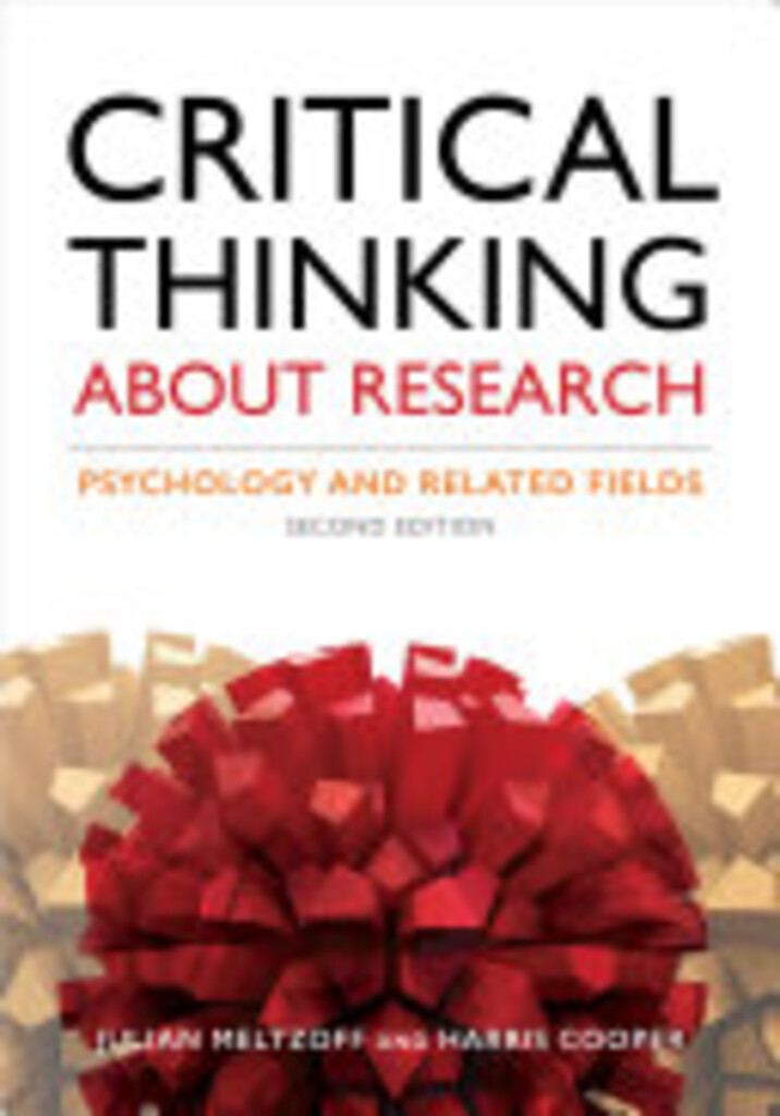 Critical thinking about research - psychology and related fields