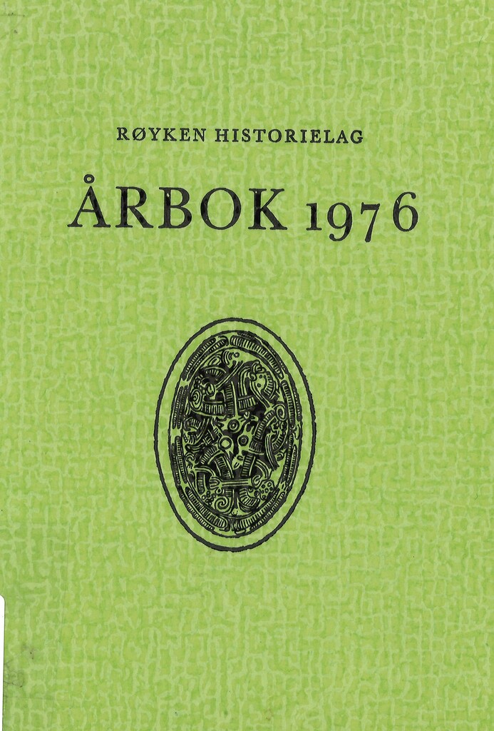 Årbok 1976 : Røyken historielag