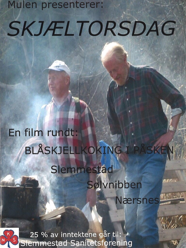 Skjæltorsdag blåskjellkoking i påsken - Slemmestad-Sølvnibben-Nærsnes