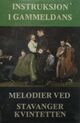 Omslagsbilde:Instruksjon i gammeldans : melodier ved Stavangerkvintetten