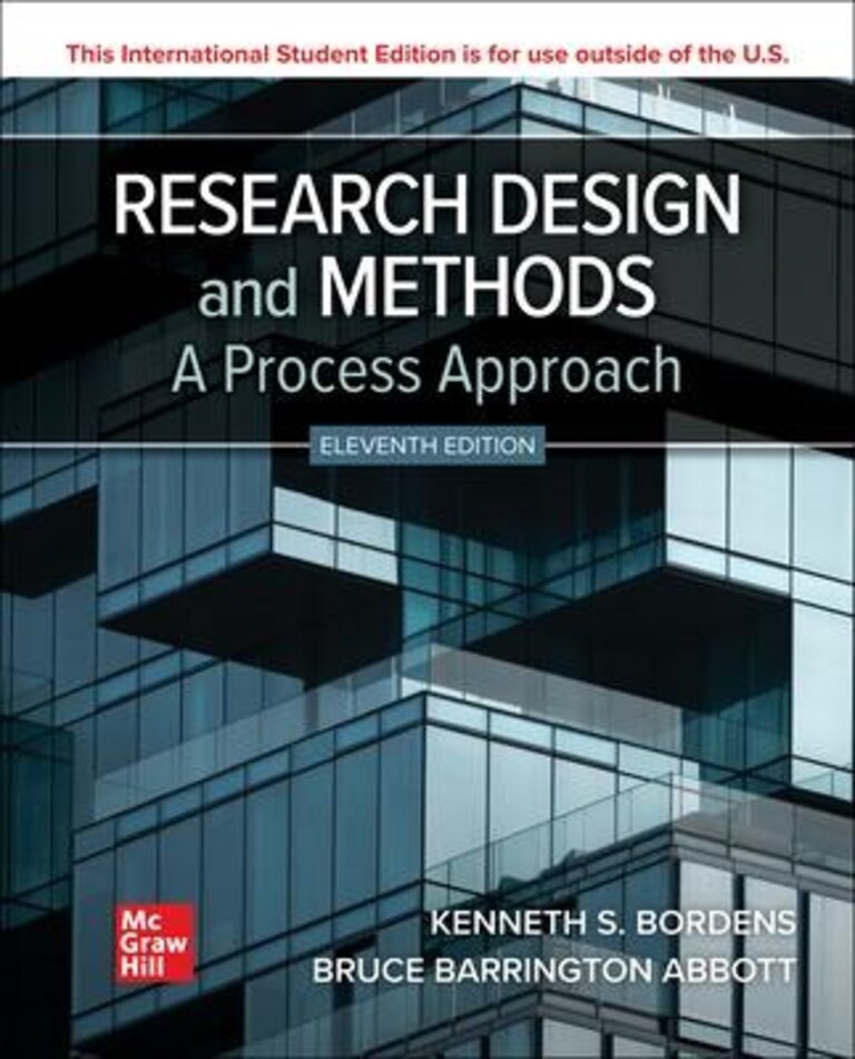Research design and methods - a process approach