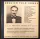 Omslagsbilde:English Folk Songs