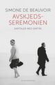 Omslagsbilde:Avskjedsseremonien : : fulgt av samtaler med Jean-Paul Sartre