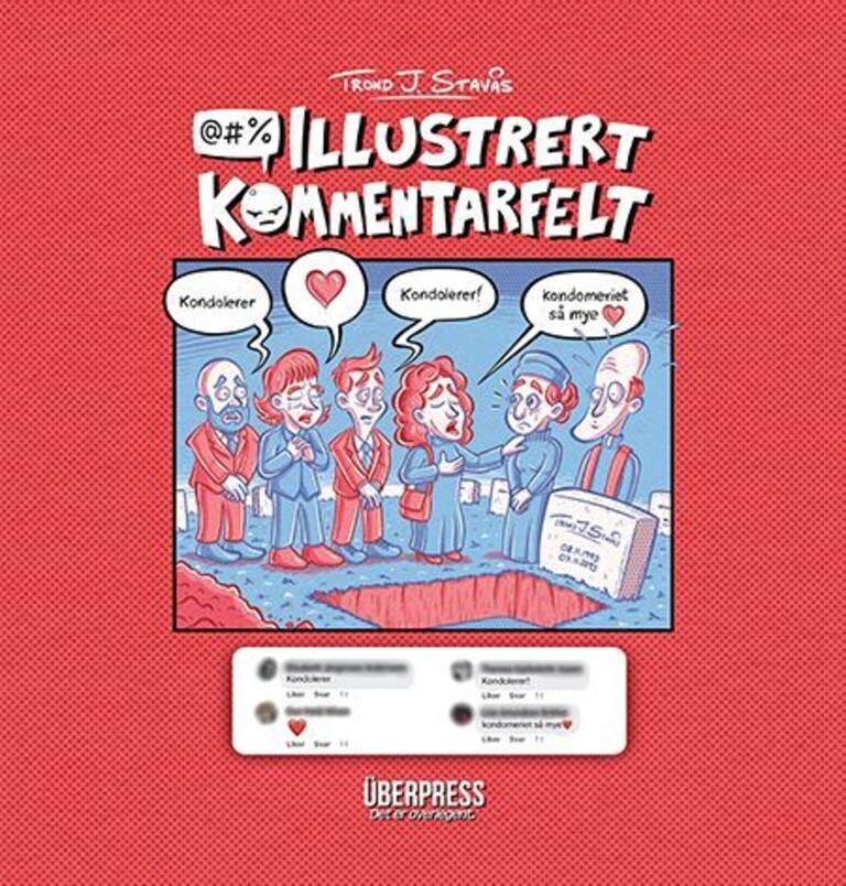 Illustrert kommentarfelt