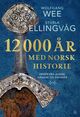 Omslagsbilde:12000 år med norsk historie : arven fra jegere, krigere og vikinger