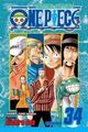 Omslagsbilde:One piece . Vol. 34 . The city of water, Water Seven