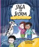 Cover photo:Saga og Storm og kongens fortenestemedalje : roman