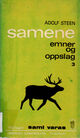 Omslagsbilde:Samene : emner og oppslag 3