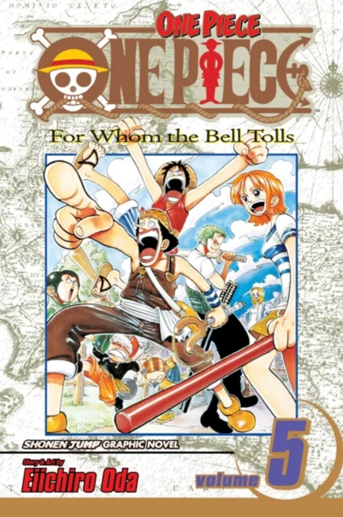 One piece. 5. For whom the bell tolls