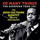 Omslagsbilde:So many things : The European tour 1961