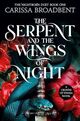 Omslagsbilde:Serpent and the wings of night : a crowns of Nyaxia novel