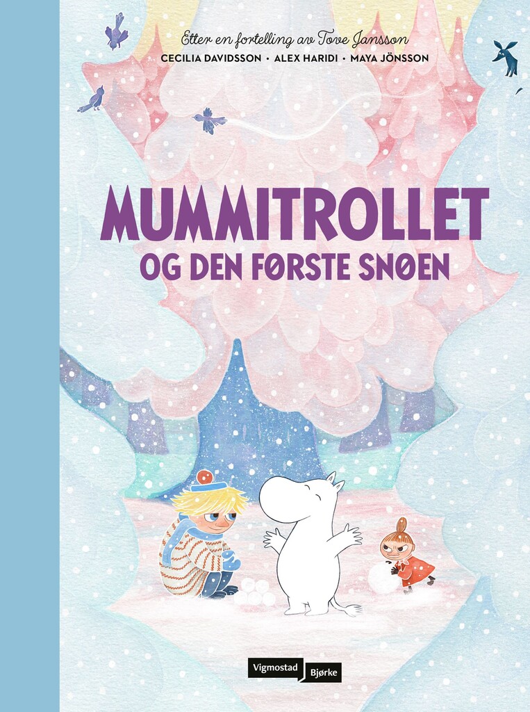 Mummitrollet og den første snøen : etter en fortelling av Tove Jansson