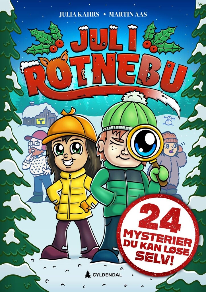 Jul i Rotnebu : 24 mysterier du kan løse selv!