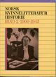 Omslagsbilde:Norsk kvinnelitteraturhistorie : Bind 2 : 1900-1945