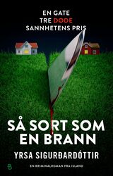 Yrsa Sigurðardóttir : Så sort som en brann